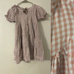 Marigold and co Jules gingham dress kids